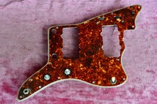 Vintage 1960's Fender Jazzmaster Loaded Tortoise Celluloid Pickguard with Shield
