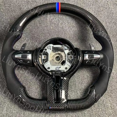 Carbon Fiber Steering Wheel for BMW F10 F20 F30 F32 F36 F80 F82 M3 M4 M5 F01 F86