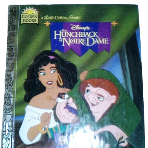Der Glöckner von Notre Dame von Justine Korman 1996 Disney Little Golden Books