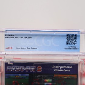 PS1 PlayStation 1 Game ROBO-PIT 2 II - CGC GRADED 9.8 A+! NEW & Factory Sealed!