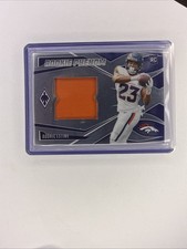 2024 panini phoenix football Audric Estime Rookie Phenom Silver /225 MEM