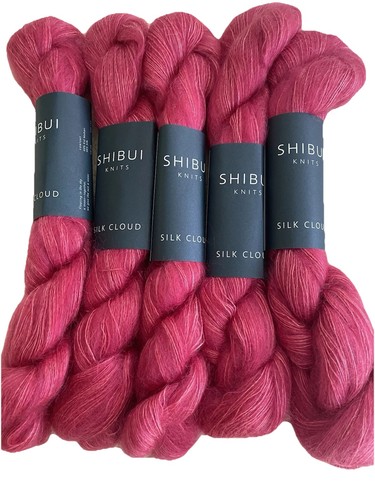Shibui Strick Seidenwolke in Lotusrosa, 5 Knäuel Posten