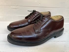 Nettleton Shell cordovan 0199 Traditionals Plain Toe Blucher Burgundy Size US 9D