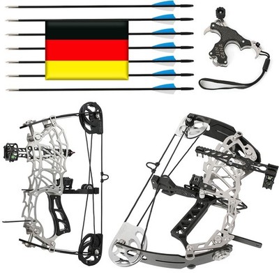 15-32lbs Einstellbar Mini Compoundbogen Pfeil SetBogenschießen Zielschießen Jagd
