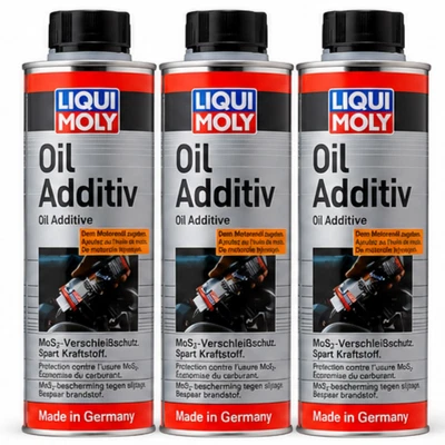 3x 500 mL LIQUI MOLY Additif Huile Moteur Protection Anti-Usure 1013 - Photo 1/2
