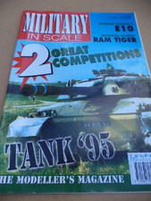 MILITARY IN SCALE MAGAZINE 1996 JULY ,KUBELBLITZ, PZ AUF3, OPFOR CHALLENGER ++