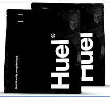 Huel Black Edition Nutritionally Complete 100 Vegan Gluten-Free Chocolate, 2 B