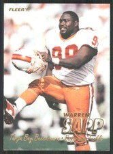 1997 Fleer #32 Warren Sapp Tampa Bay Buccaneers TW759