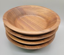 Salad Bowls 4 Walnut Wood 6" Original Walnut Bowl Factory Store MO