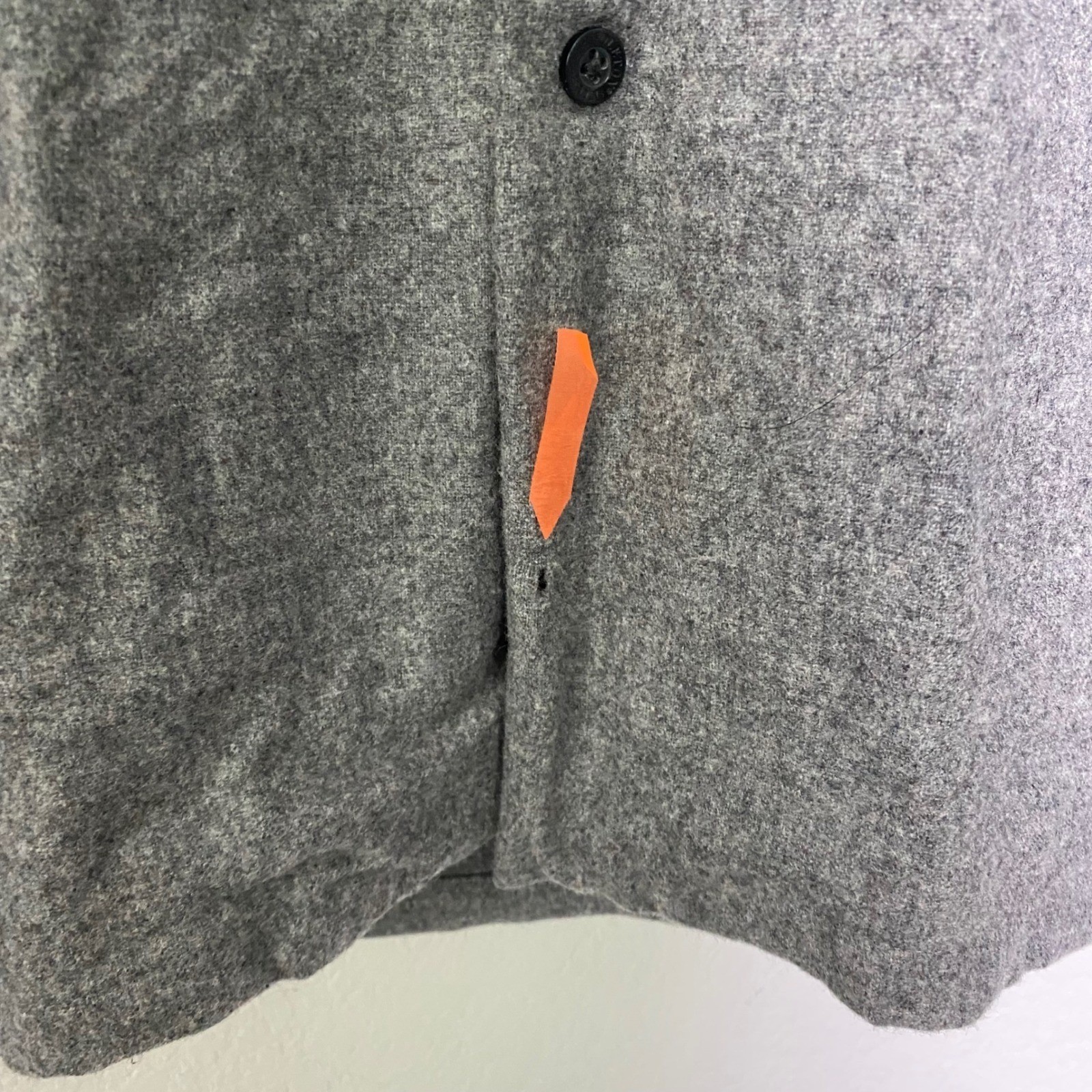 Pendleton Mens Medium Gray 100% Wool Button Up Sh… - image 8