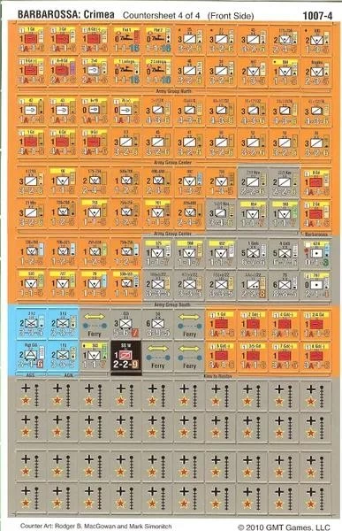 Barbarossa Army Group North 1941 2nd Edition by GMT Games - SEALED - Image 3 of 4