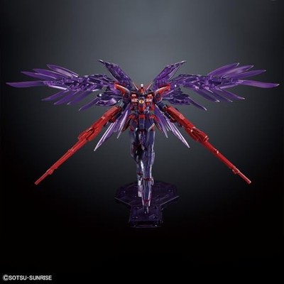 Gundam MG 1/100 Wing Gundam Zero EW Clear Purple Base Limited New