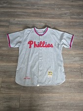 VINTAGE AUTHENTIC ROBIN ROBERTS PHILLIES JERSEY XXL PHILLIES MITCHELL NESS RARE 