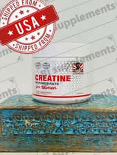 Creatine Monohydrate Powder for Women + Collagen & BCAA for Booty 5000mg