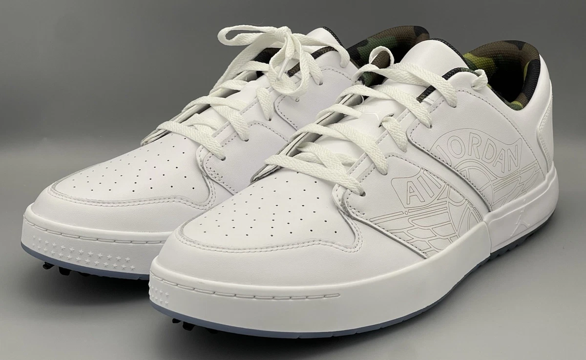 Jordan Nu Retro 1 Golf Low Triple White for Sale | Authenticity