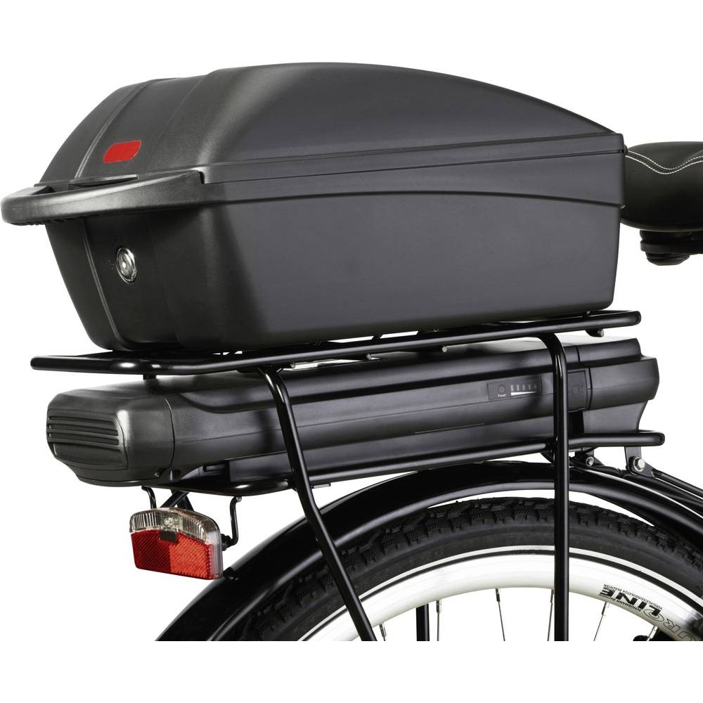 Coffre pour porte-bagage de vélo antivol Fischer pour protéger votre casque