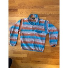 Patagonia Synchilla Snap-T Fleece S Laughing Waters Aztec Pattern Fall Rare