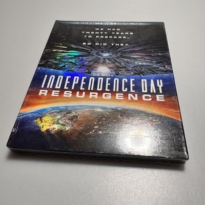 Independence Day Resurgence Blu-ray DVD Digital HD Limited Edition 48-Page Book