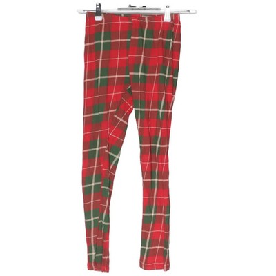 Pepperts, Pyjamahose, Größe: 146/152, Rot/Grün, Baumwolle, Karo, Flanell #4KU