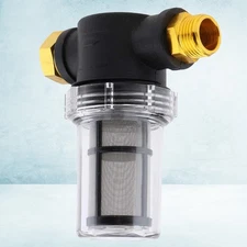 Garden Hose Sediment Filter Thread Connector with PP PC Material 14x13x8 cm