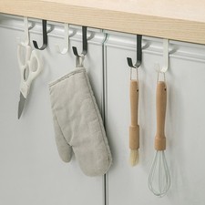 Wielofunkcyjny haczyk do szafki kuchennej, drzwi, drzwi tylne, półka na ubrania, man8368