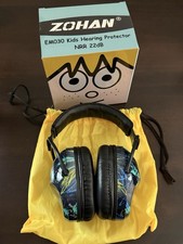 EUC Kids Zohan Hearing Protection Headphones Multicolor Adjustable Headband