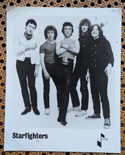 STARFIGHTERS - Promo Photo. Jive Records 1981/82 In-Flight Movie Alley Cat Blues
