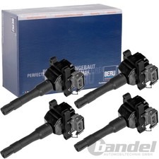 4x BERU ZS014 ZÜNDSPULE passend für BMW 3er E36 E30 318is 136 PS 140 PS