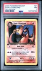 2000 POKEMON ROCKET 1ST ED #21 DARK CHARIZARD PSA 7