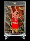 1996/97 Fleer Metal MICHAEL JORDAN “Metallized” HOLO FOIL #128🔥RARE INSERT🔥