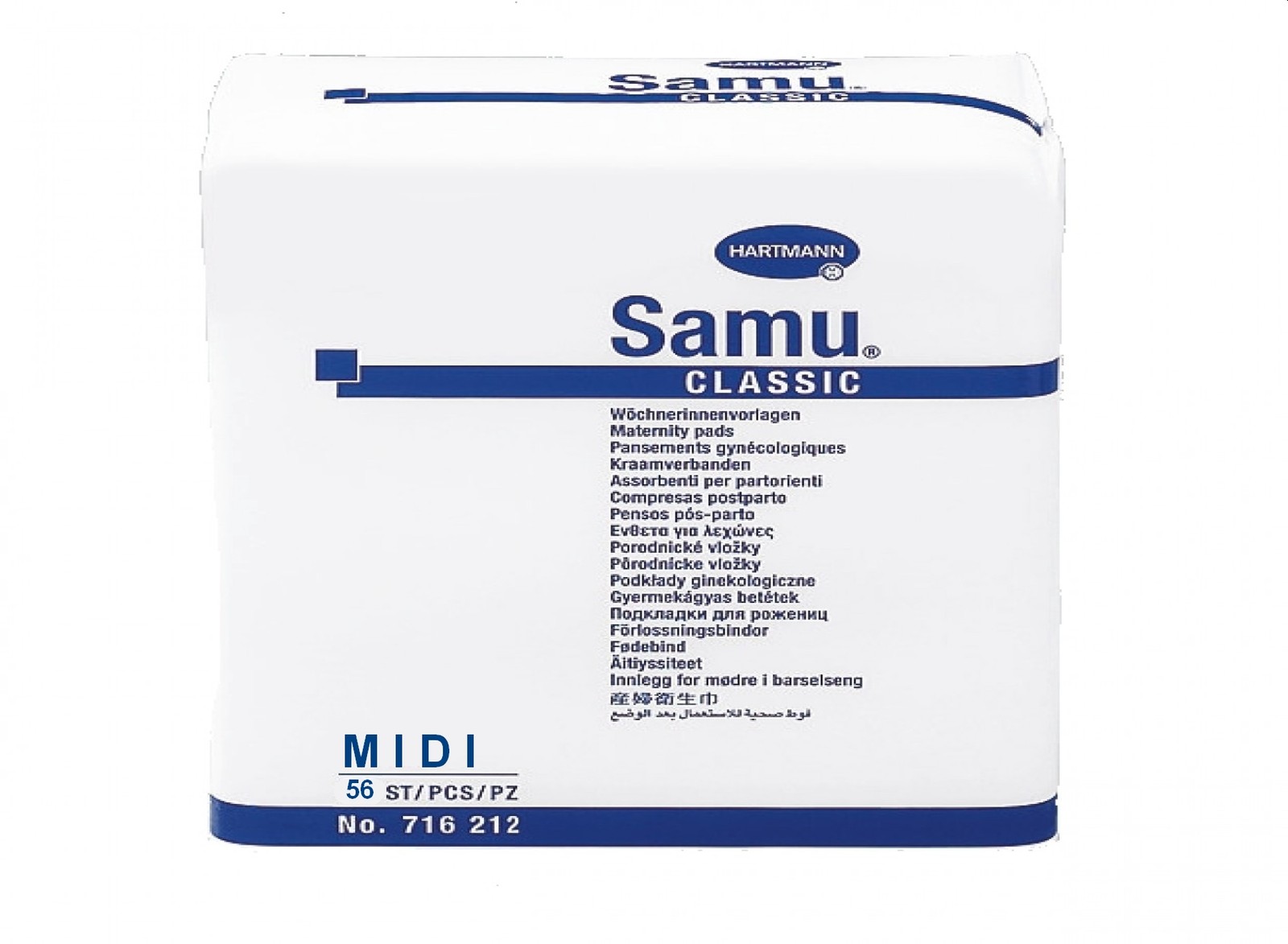 Paul Hartmann Ag Samu Wöchnerinnen Vorlagen Classic Midi 11X30 Cm 56 St. - Image 2