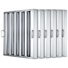 EcoExplorer Commercial Hood Filters 19.5"x24.5"x1.9" | 430 Stainless Steel wi...