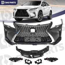Front Bumper Cover Fog Lights Assembly For 2016-2019 Lexus RX350 RX450h F Sport