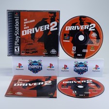 Driver 2 PS1 Black Label - CIB W/ Manual - PlayStation