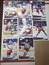 2024-25 Upper Deck NHL Hockey Lot - New York Rangers - Braden Schneider + 7 More
