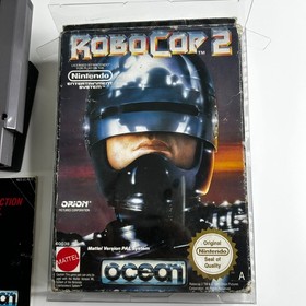 RoboCop 2 (Nintendo NES, 1990 PAL A) Ocean Software Platform CIB Round Seal