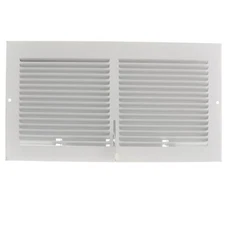 Hart & Cooley 43605 12x6 White Sidewall Register 651 Series