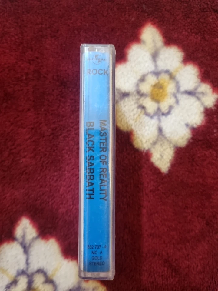 Black Sabbath Master Of Reality INDIA MADE SEALED CASSETTE rare Ozzy Osbourne - Image 2 of 4