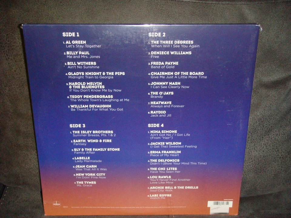 SOUL CLASSICS - VARIOUS - COMPILATION - DOUBLE LP RECORD ALBUM-SEALED - Image 2 of 4