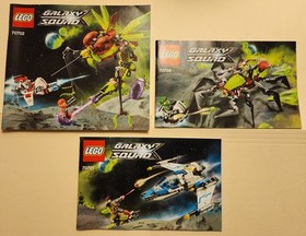 Lego Galaxy Squad Lot: 3 Sets! 70701/2/6 All Complete with Instructions! No Box.