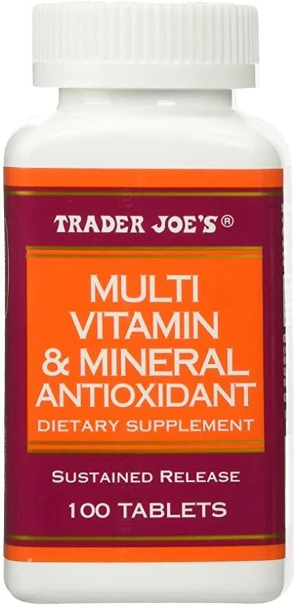 Trader Joe's Multi Vitamin & Mineral Antioxidant Dietary Supplement