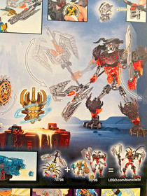 LEGO Bionicle 70795 Mask Masker vs Skull Grinder G2 Sealed Unopened New