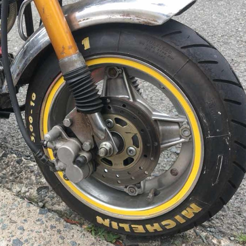 Original wheel rim sticker size 16 inches rim width 15mm color light ...