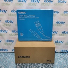 LOREX LBV8541X-C 4K HD Deterrence Bullet Security Camera /100ft/30m BNC Cable