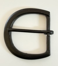 Classic Single Round Buckle Simple Belt Buckle Metal Buckle 2" Wide