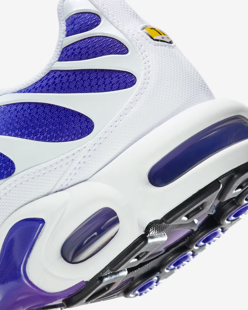 Nike Air Max Plus Shoes White Deep Night Wild Grape Men's | Size 8