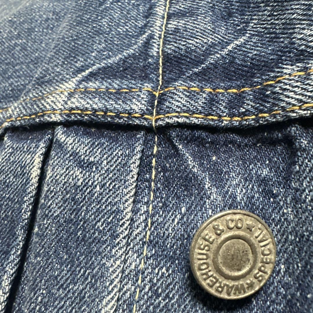 Warehouse Lot.2002 Denim Jacket 2nd Hand 38 Used Wash Unisex