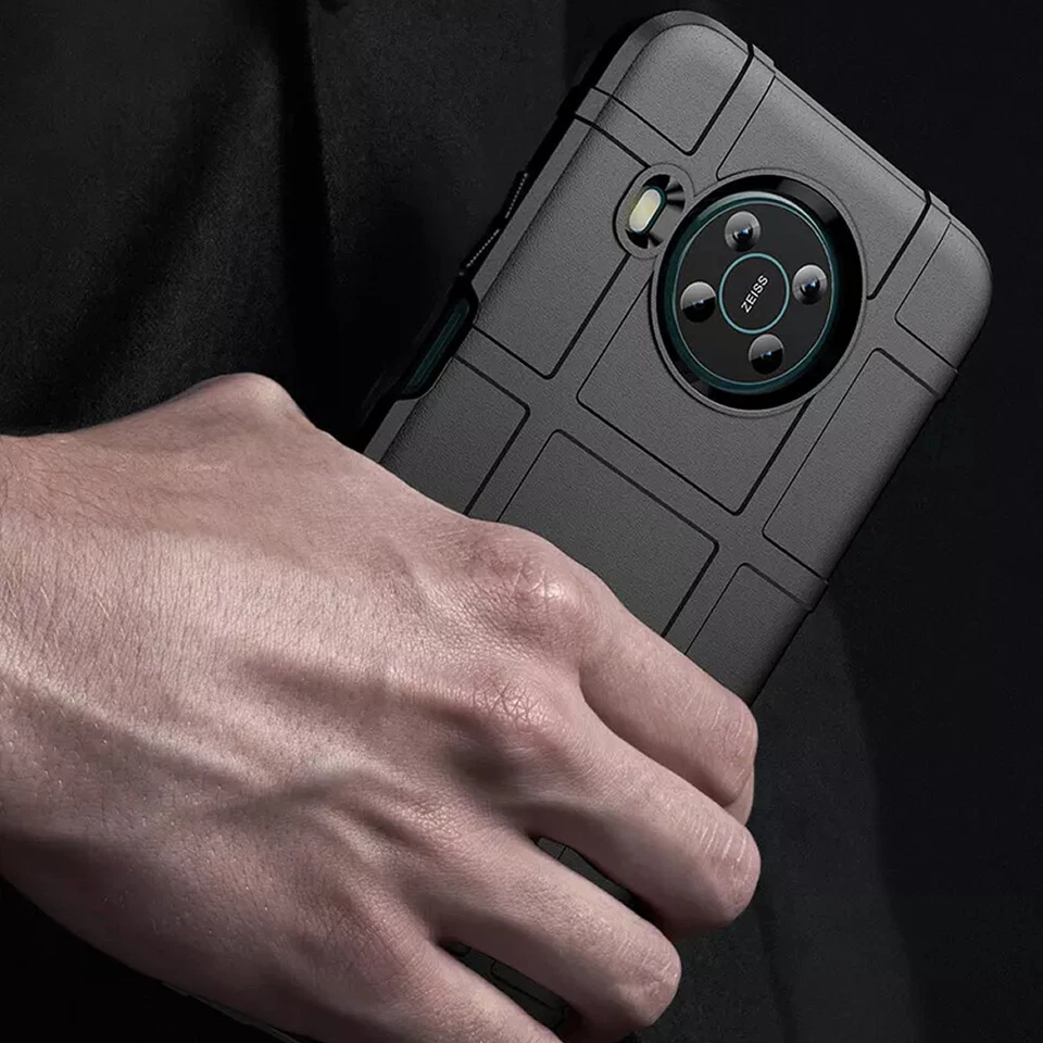 For Nokia X100 Phone Case Shockproof Matte Armor Rugged Shield TPU Rubber Cover - Image 3 of 4