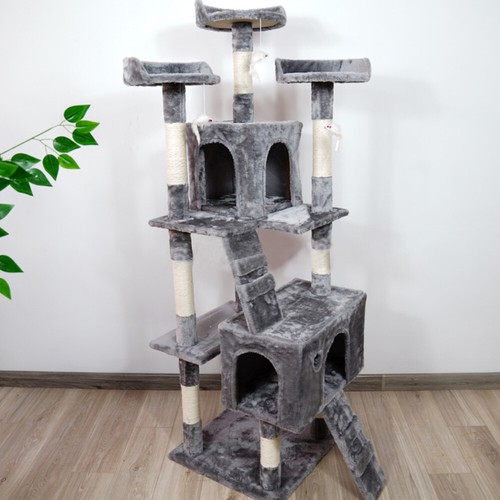 Extra Large Cat Tree Tower Multi-layer Climbing Furniture Pets Play Scratching - Picture 12 of 15
