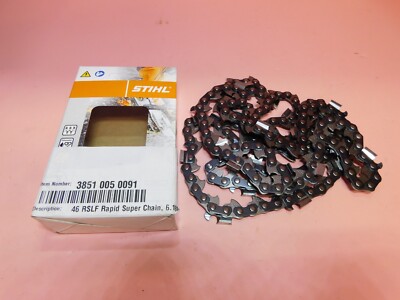 46RSLF 90E CHAIN STIHL # 3851 005 0091 CHAINSAW --- BOX 1155